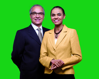 Marina Silva e Guilherme Leal