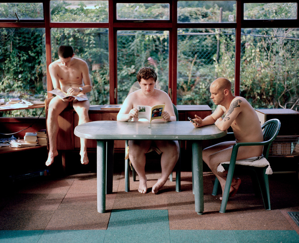 "The Lounge at the Heritage Naturist Club", Berkshire