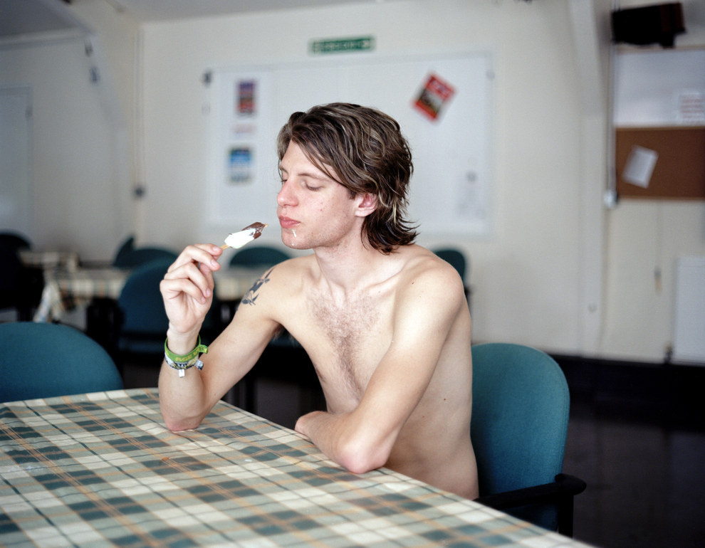 "Alex Eats an Ice Cream at the Naturist Foundation", Orpington